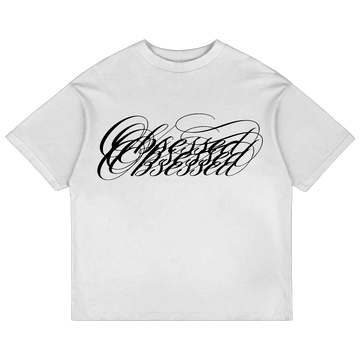 Camiseta Boxy DISSOCIATION Bordada BRANCA [PRONTA ENTREGA]