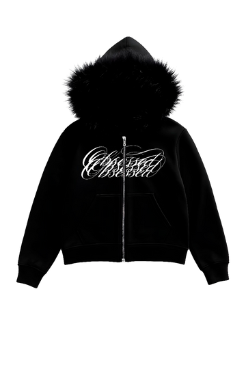 MOLETOM BOXY DISSOCIATION Bordado PRETO