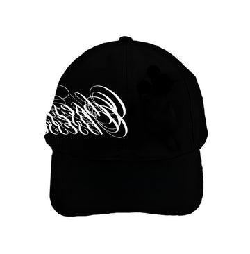 Boné Bordado Dissociation BLACK