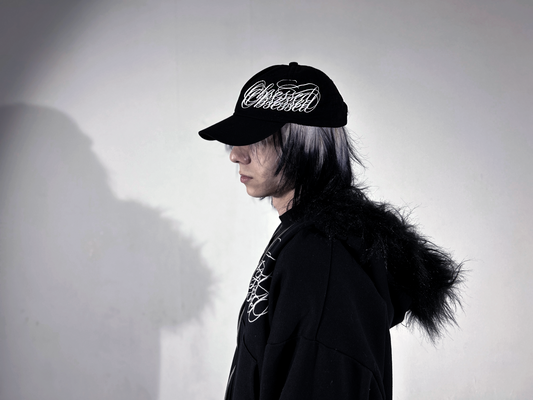 Boné Bordado Dissociation BLACK