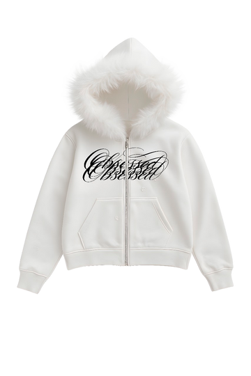 MOLETOM BOXY DISSOCIATION Bordado BRANCO